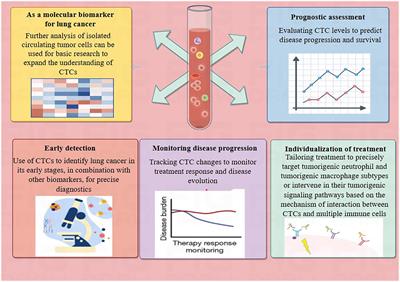 Advances in circulating tumor cells for early detection, prognosis and metastasis reduction in lung cancer